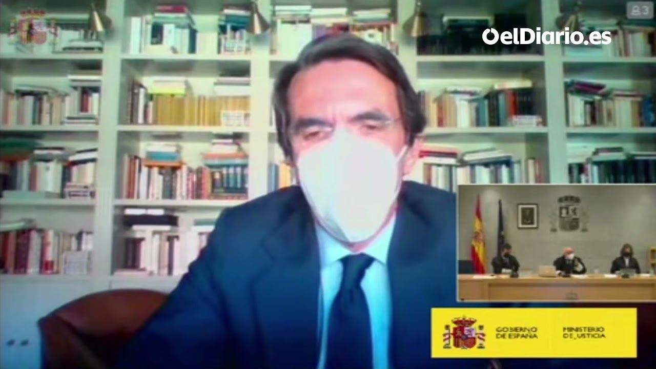 Declaración completa de Aznar en el juicio de la caja B del Partido Popular