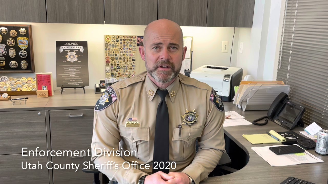 Part Three of Three - Enforcement Division, 2020 Utah County Sheriff’s Office