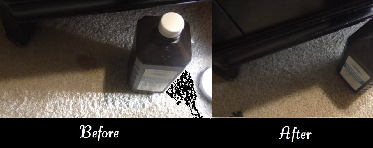 Removing Carpet Cat Vomit Stains with Hydrogen Peroxide