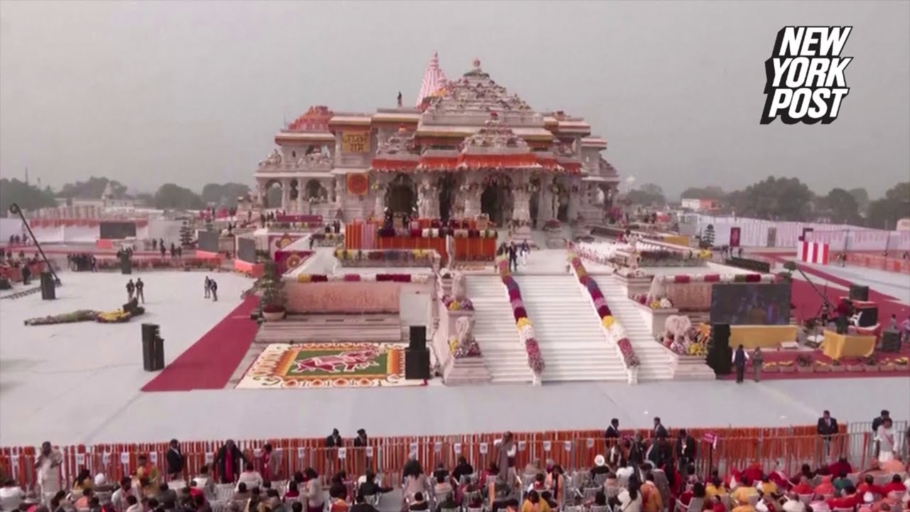 India's Controversial New Hindu Temple Unveiled