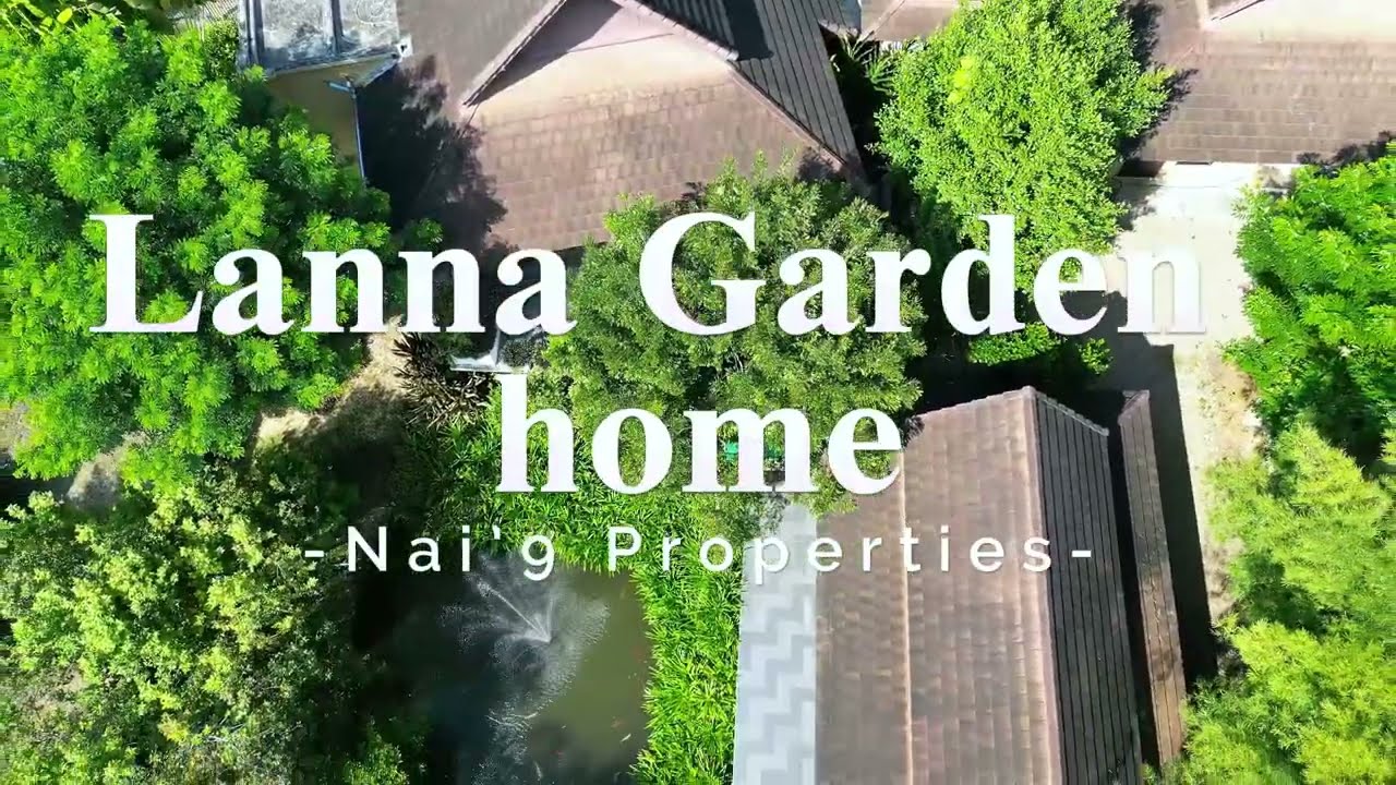 EP214: บ้านสวนสไตล์ล้านนา 6 ห้องนอน บนพื้นที่ 1-3-27 ไร่ เชียงใหม่