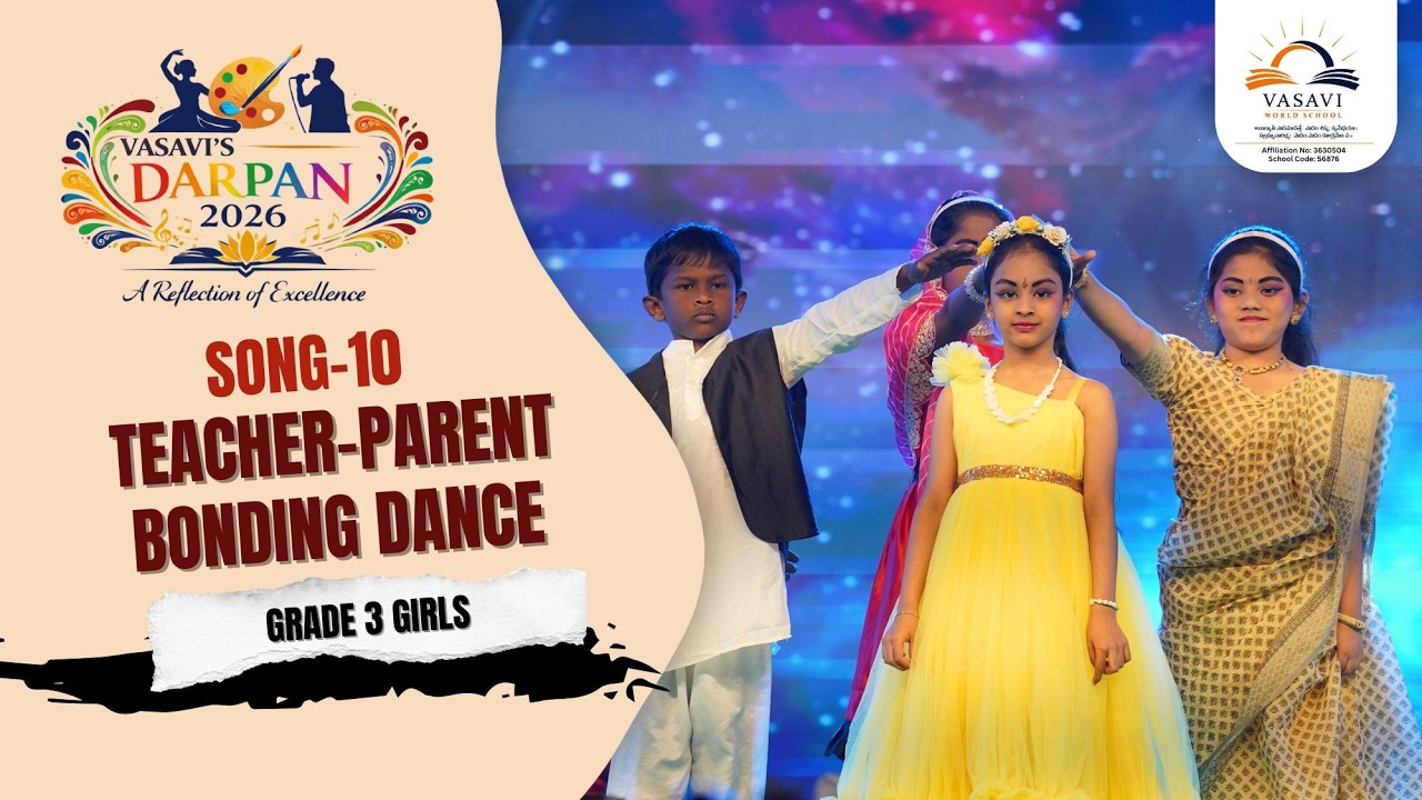 #Darpna2026 #Teacher–Parent Bonding Dance #vasaviworldschool