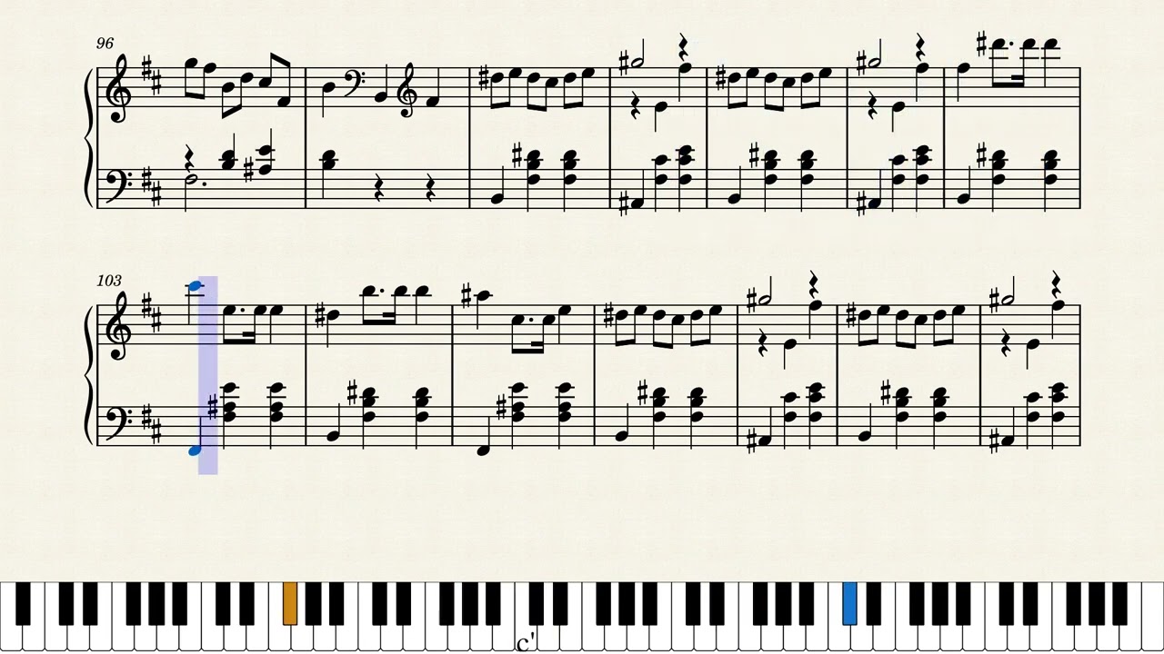 Chopin waltz opus 69