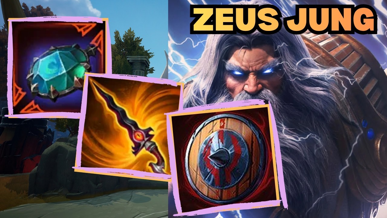 ПРОБЛЕМЫ В ЛЕСУ!! &mdash; Геймплей за Зевса в лесу в Smite 2