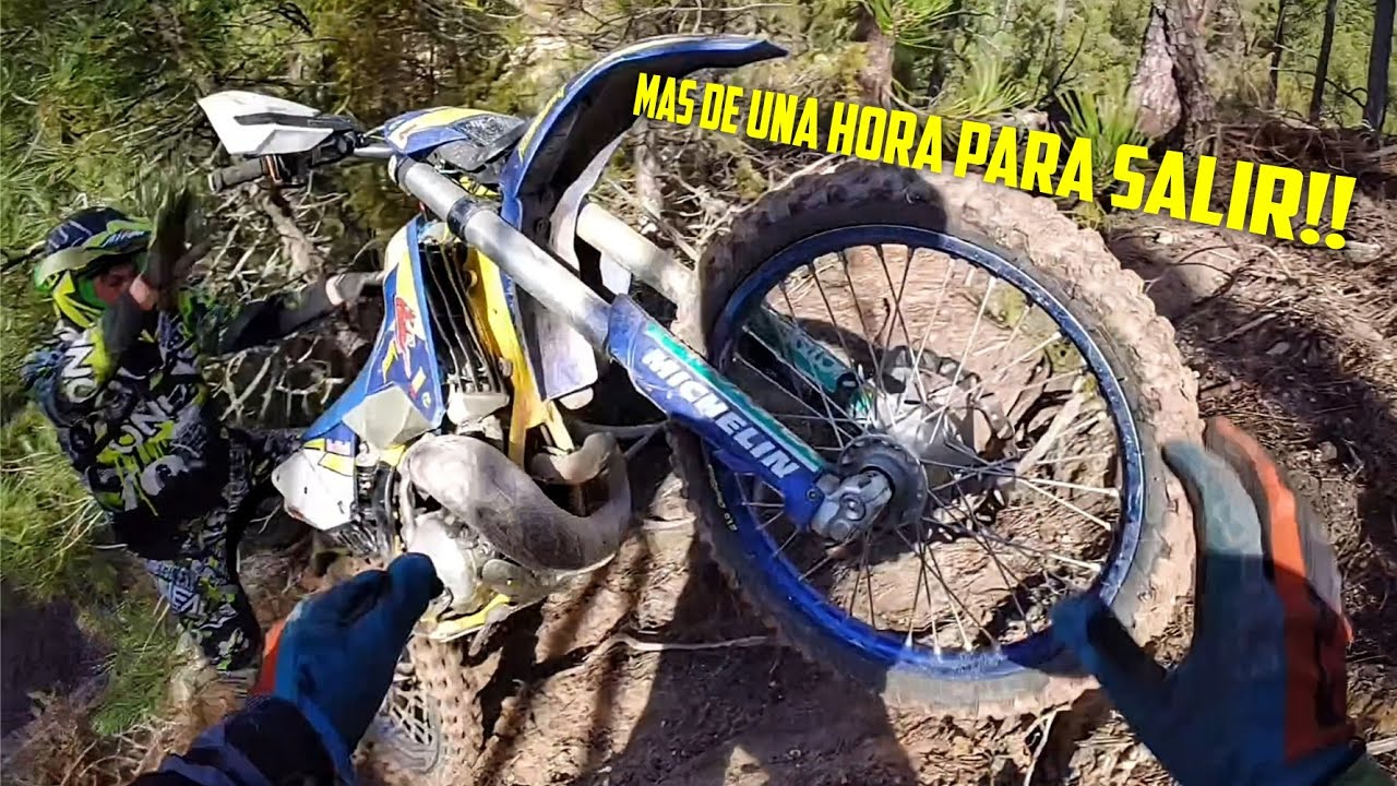ABRIENDO NUEVA ZONA DE HARD ENDURO ( más de una hora para coronarla !!!🙆🏻)
