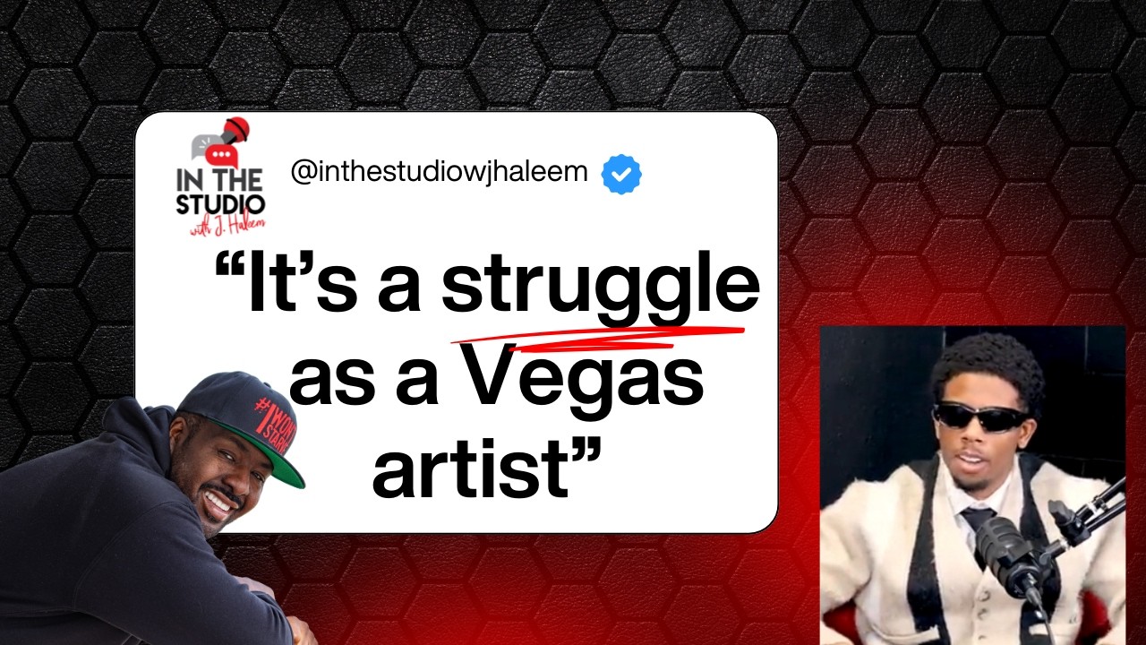 Struggles of a Las Vegas Artist | In the Studio with J Haleem