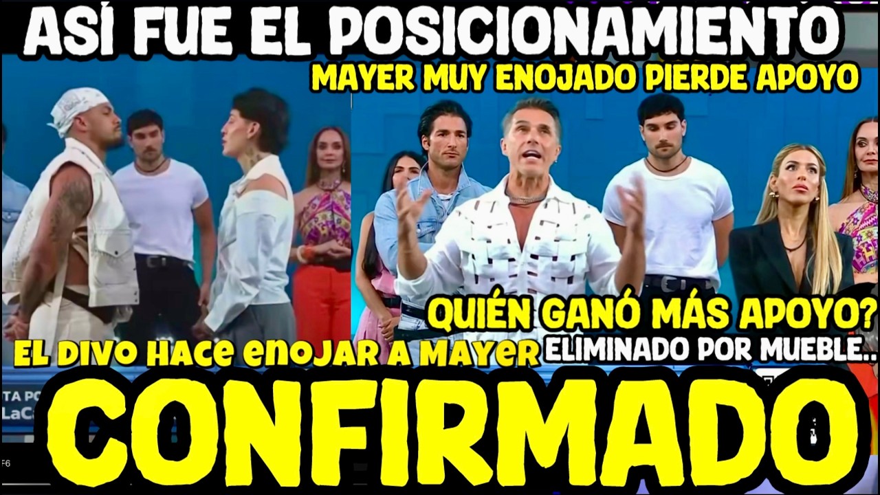 AS&Iacute; FUERON LOS POSICIONAMIEMTOS Y AS&Iacute; AFECTARON EN LAS VOTACIONES LA CASA DE LOS FAMOSOS 2026