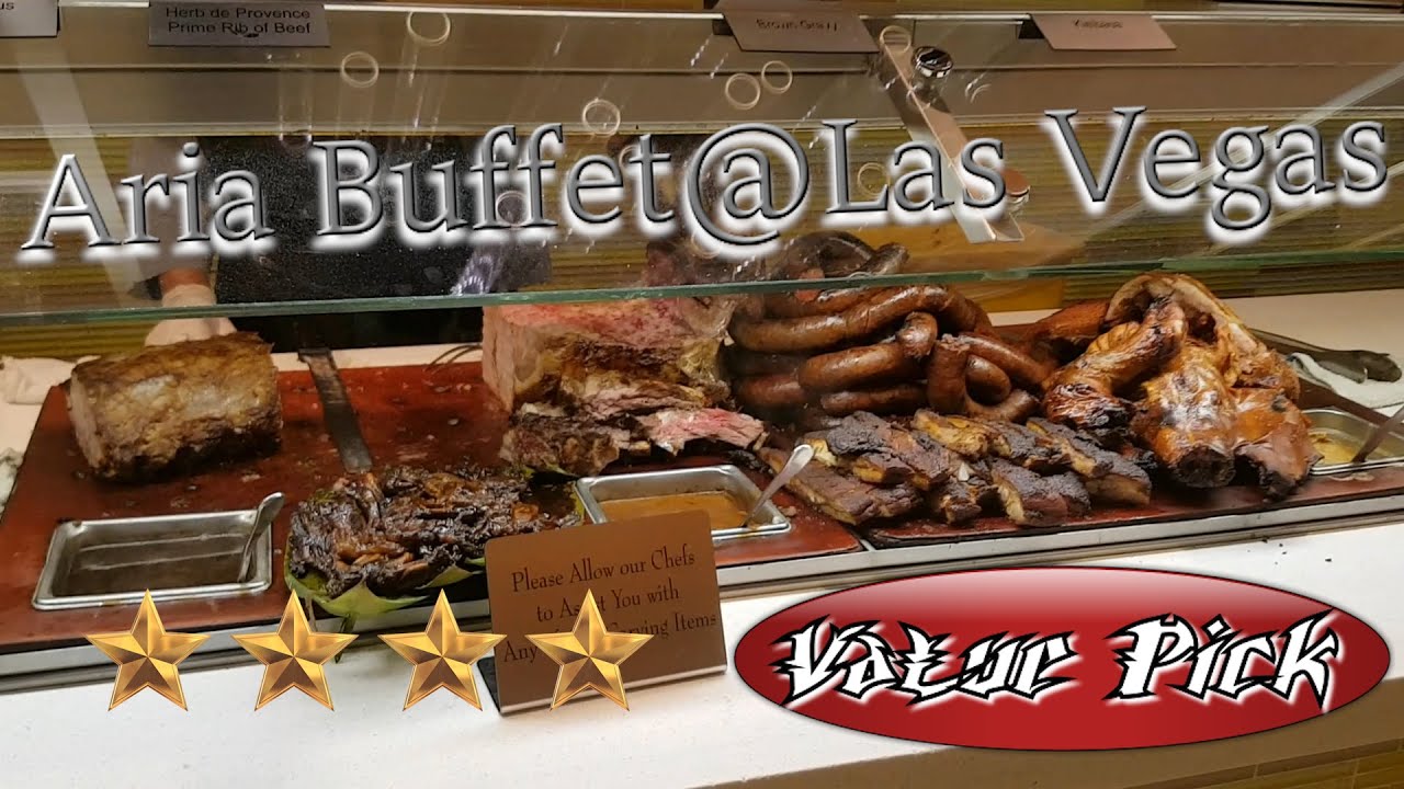 The Buffet @ Aria Hotel Las Vegas complete walk through | Best value!!