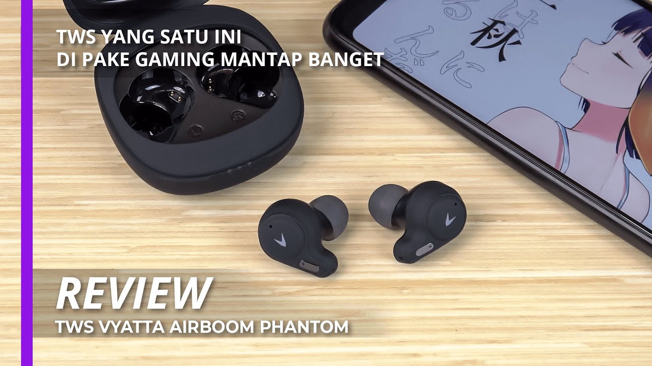 TWS yang satu ini di pake Gaming mantap banget (Review Vyatta Airboom Phantom)