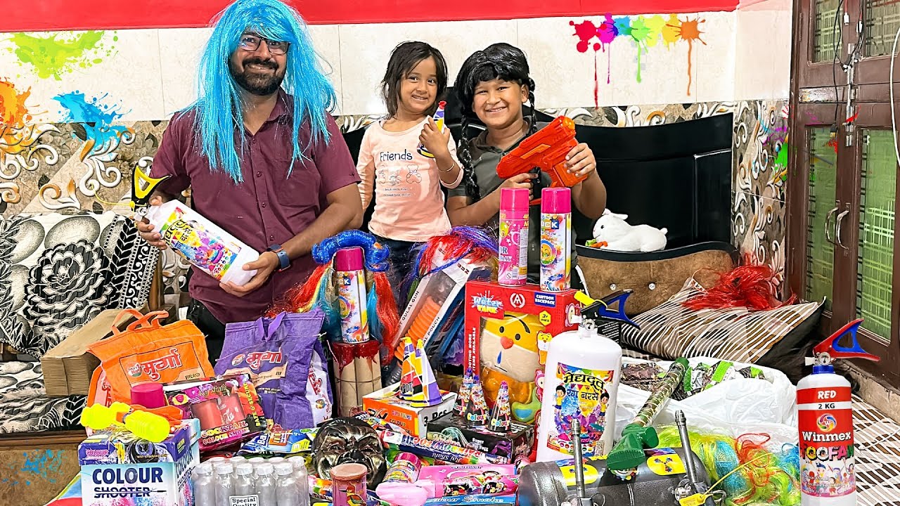 Holi Ki Shopping Karli 😍😎