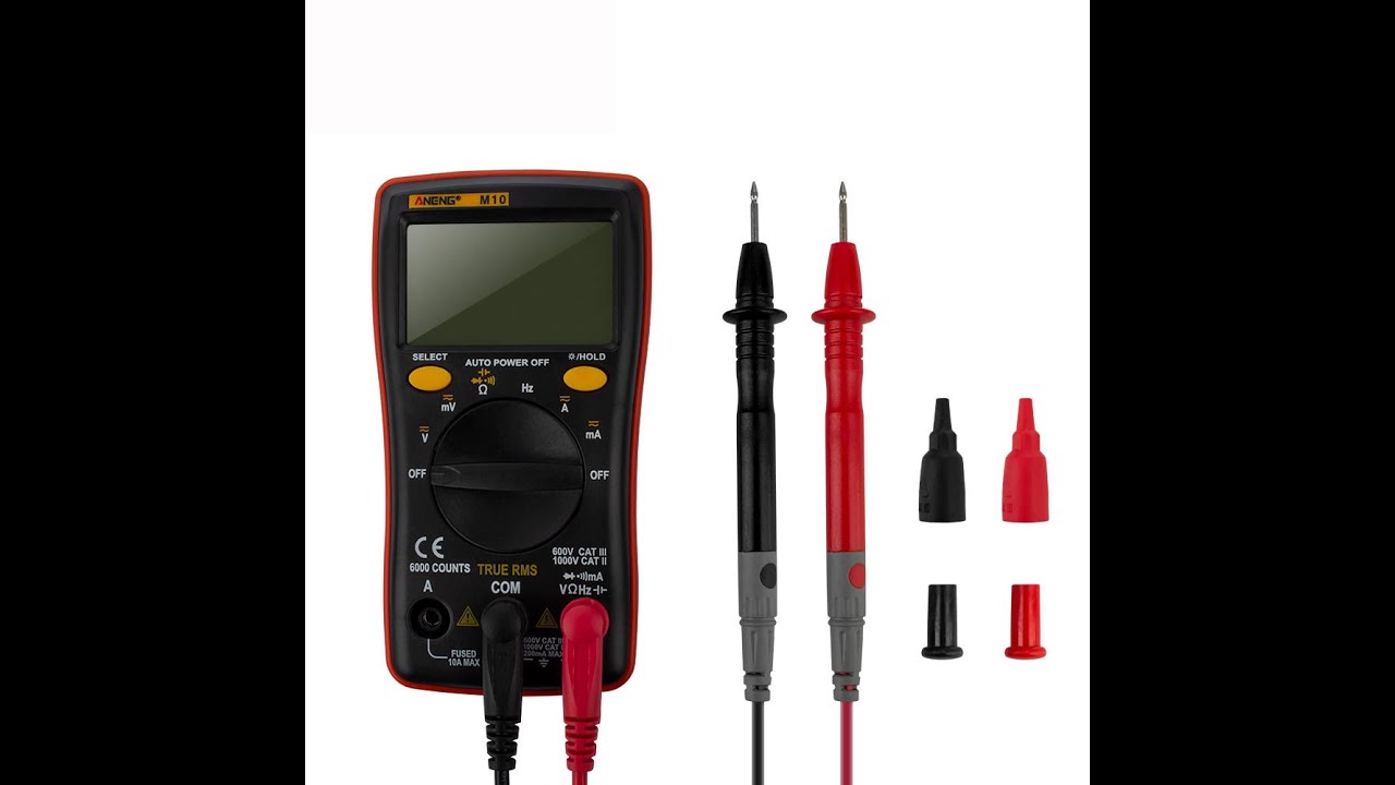 Aneng M10 CHEAP-O Multimeter Review & Teardown!