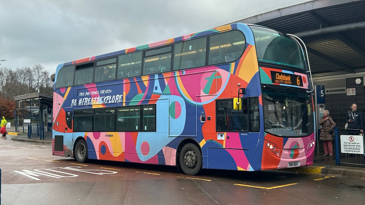 [Transfer/Hill Climbs] First Glasgow | SN61 BDX - 33913 | ADL Enviro 400 E40D (€5 - ZF)