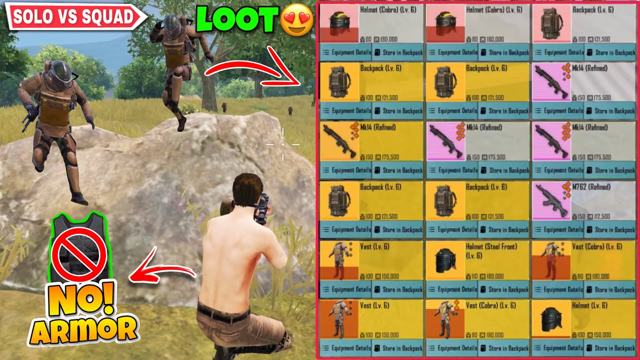 Getting Amazing Loot 😍 How? | No Armor 🚫 | Solo vs Squad 🔥 | Metro Royale Chapter 11