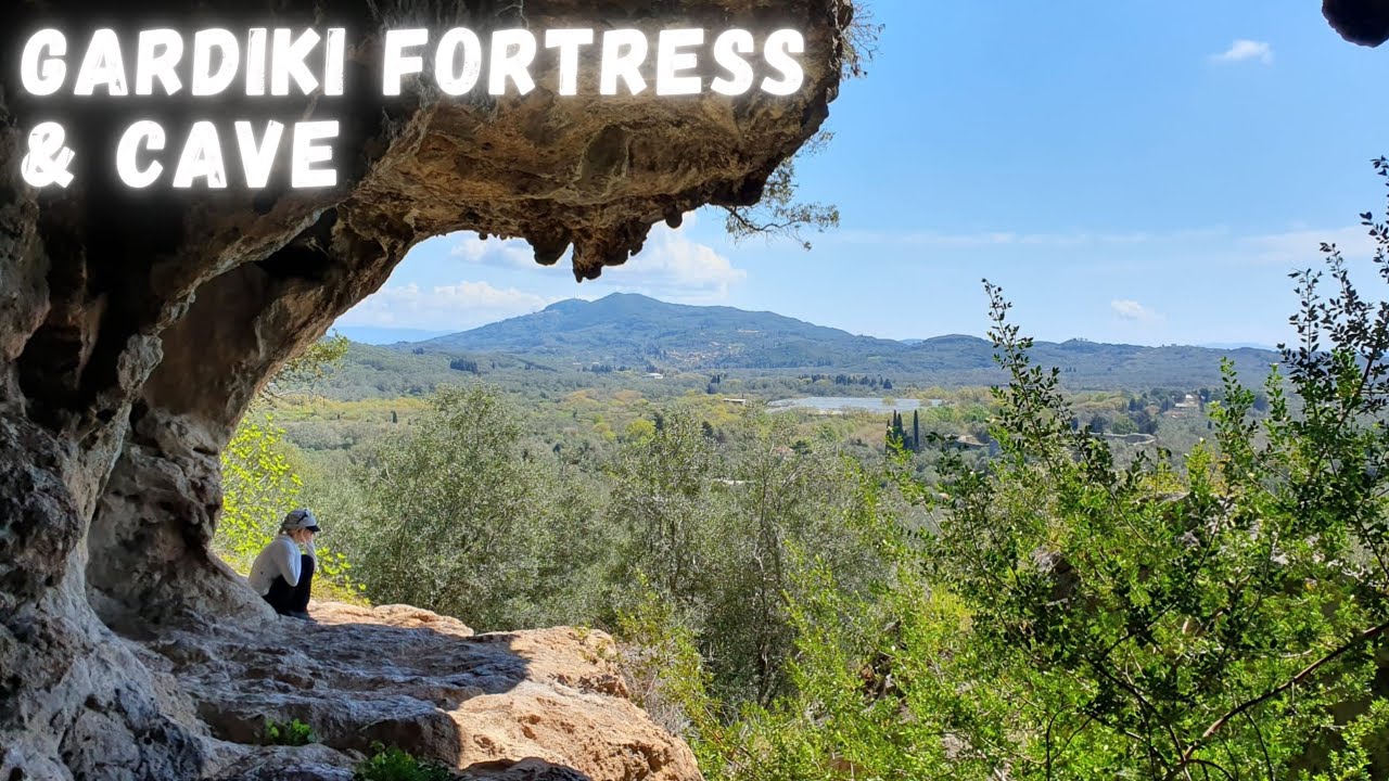 🇬🇷 Gardiki Byzantine Fortress & Caves - Korfu, Greece - &Kappa;ά&sigma;&tau;&rho;&omicron; &Gamma;&alpha;&rho;&delta;ί&kappa;&iota; & &Gamma;&kappa;&rho;ά&beta;&alpha;&sigmaf; &Gamma;&alpha;&rho;&delta;&iota;&kappa;ί&omicron;&upsilon;