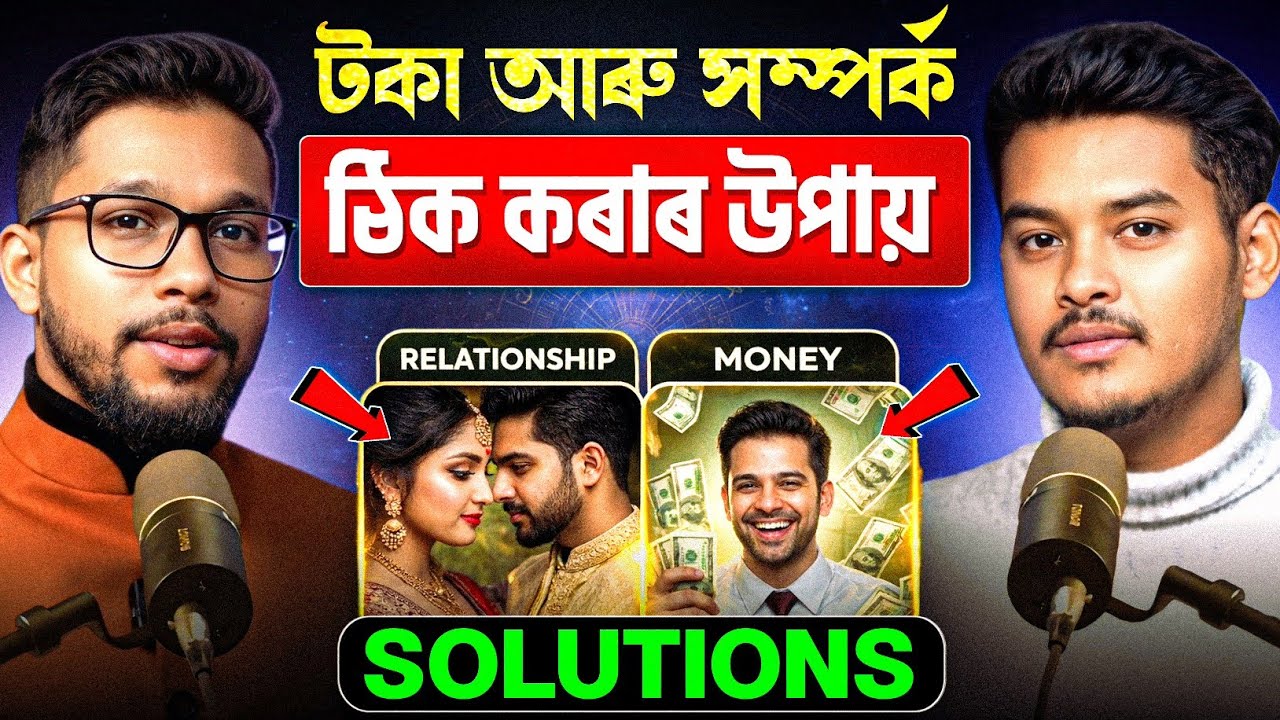 সম্পৰ্ক আৰু টকাৰ সমস্যা সমাধানৰ গোপন সূত্ৰ | Dr. Paraash M Sarmah with Solutions 