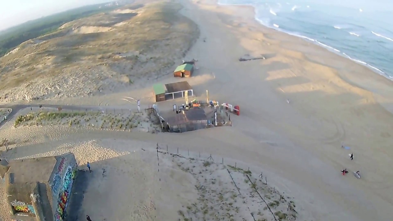 Seignosse Plage des casernes avec une phantom fx 61 de zeta science