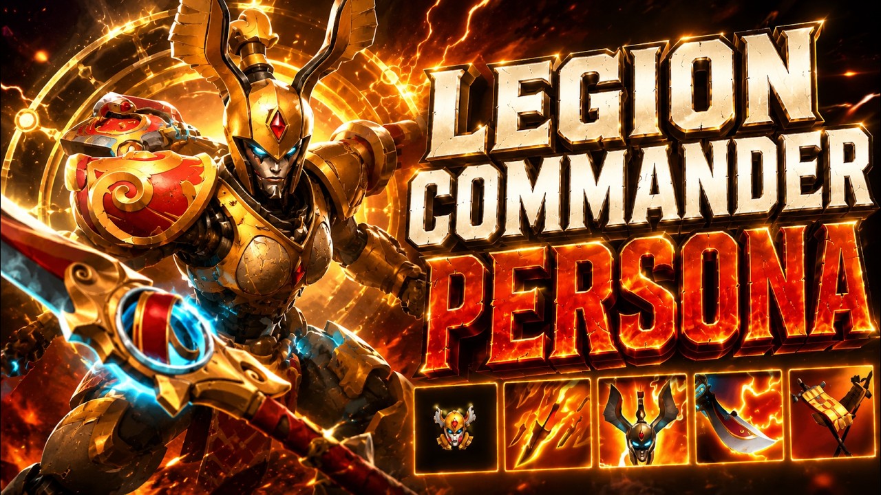 New Dota 2 Hero Persona for Legion Commander - Dark Carnival Event