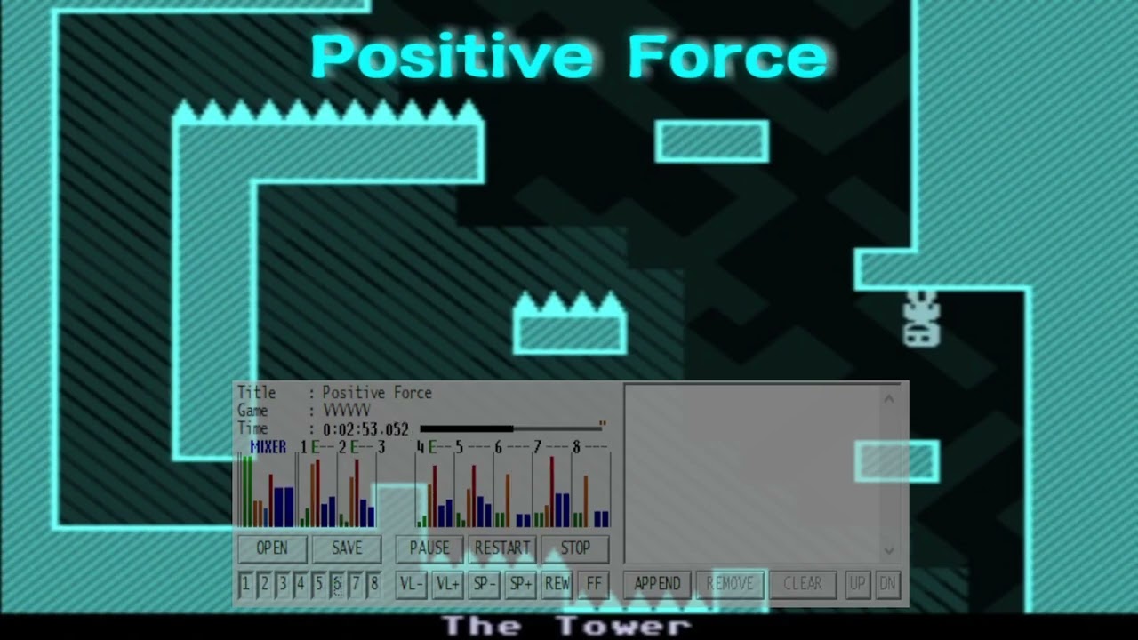 VVVVVV - Positive Force (SMW Soundfont Remix)