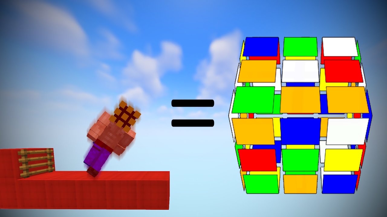 Bedwars but When I die I solve a Rubik's Cube 2.0