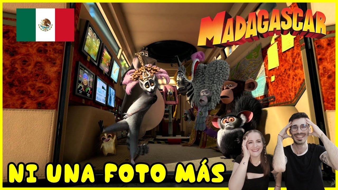 ESPAÑOLES REACCIONAN A DOBLAJE LATINO DE MADAGASCAR 3