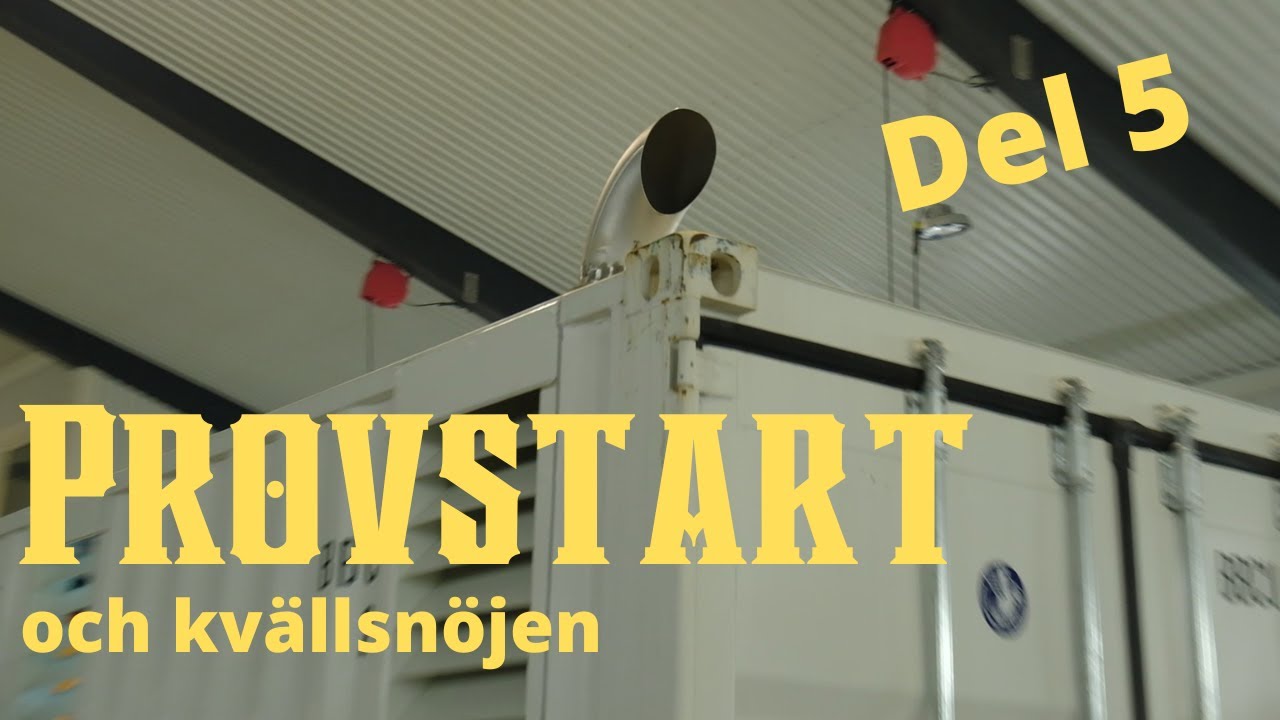 Vi bygger ett stort elverk del 5