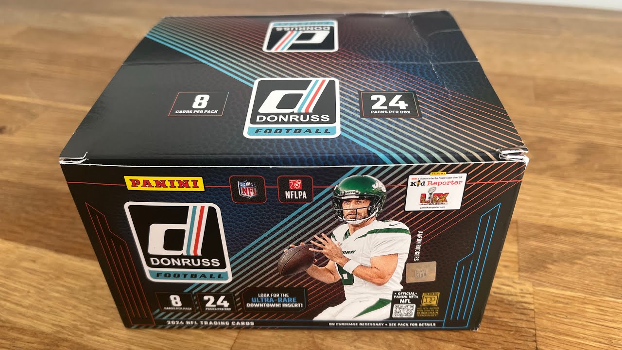 2024 Panini Donruss Football Retail Box Rip (NFL) - Downtown hunting!