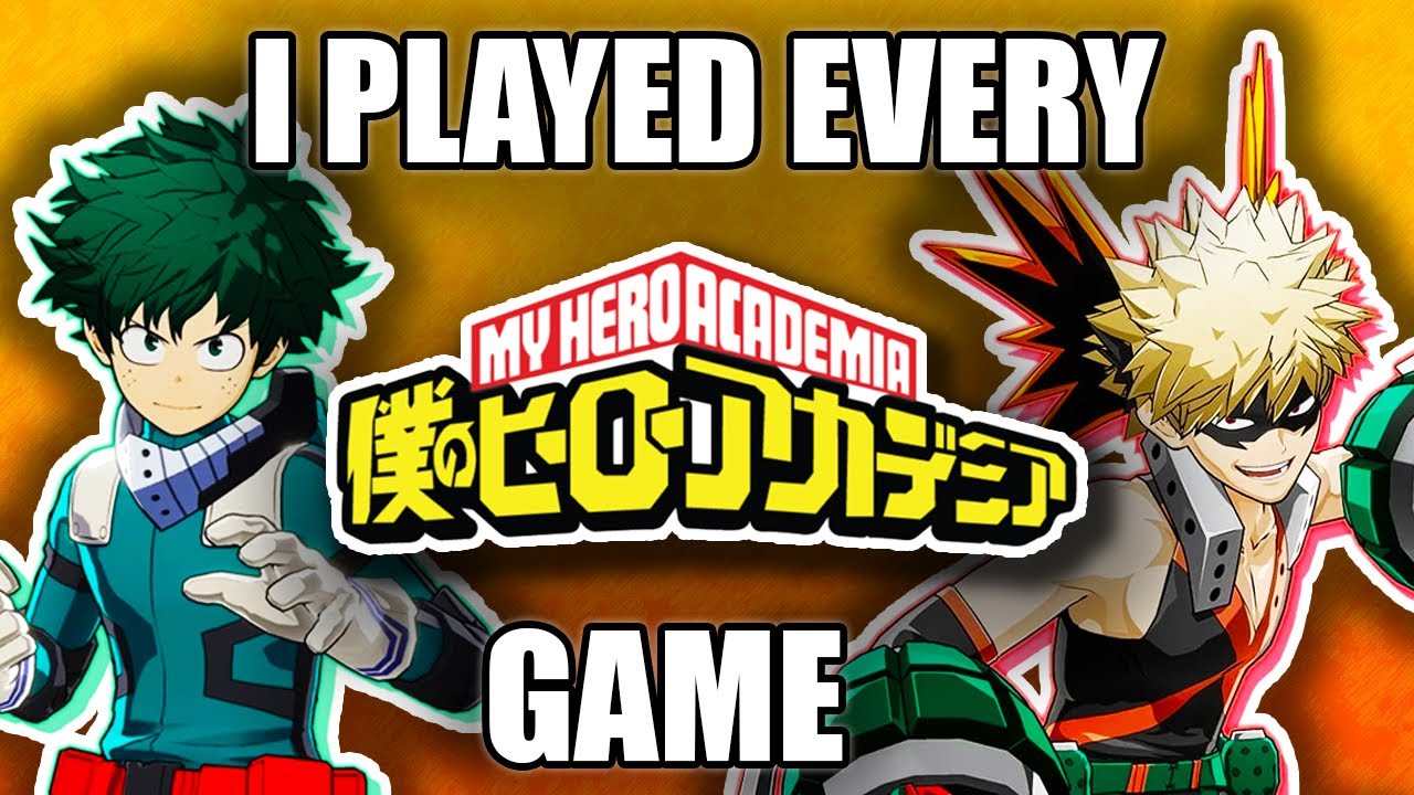 I Played EVERY My Hero Academia Game