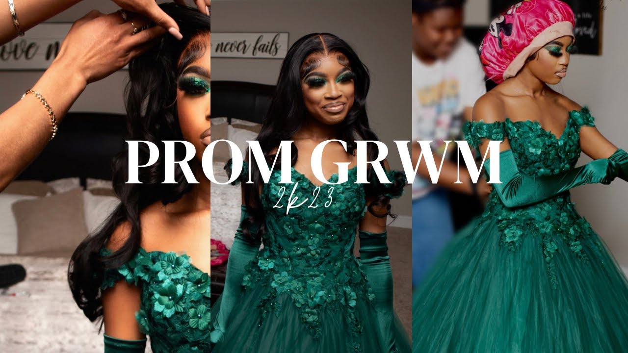 2k23 Prom GRWM ft. Amazon wig, photoshoot, etc..