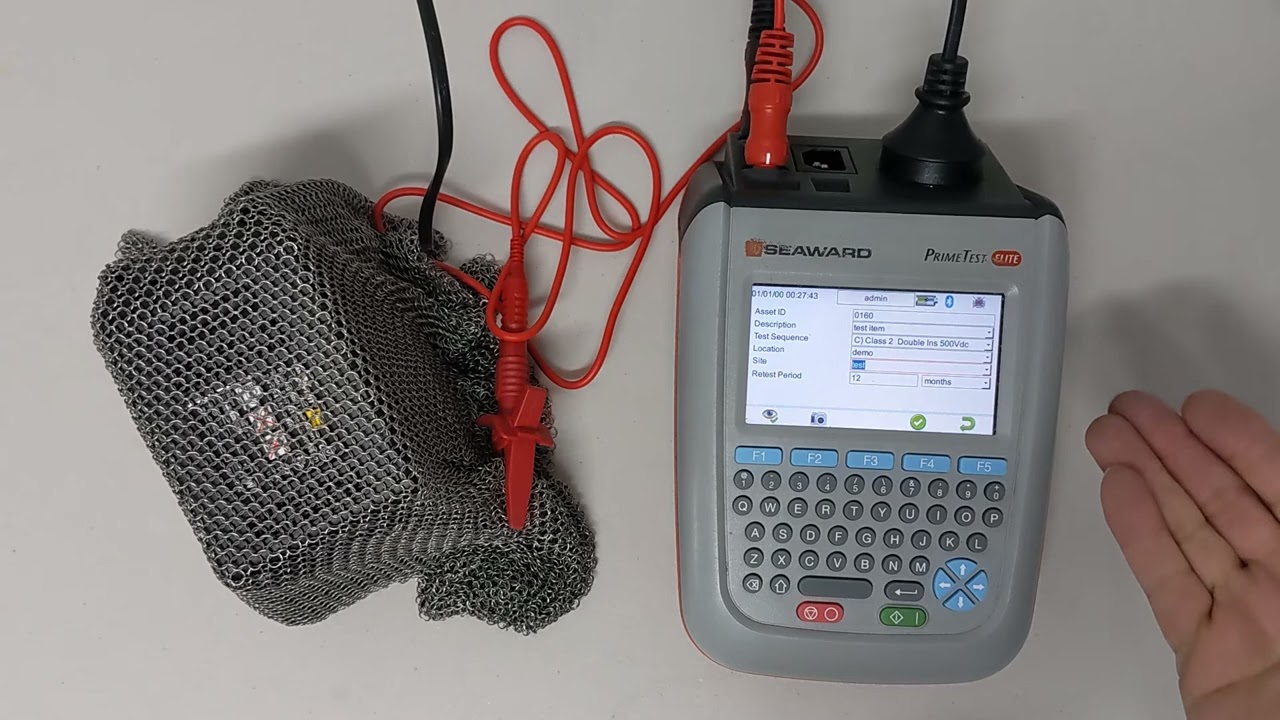 Battery Charger Test Using Seaward Prime Test Elite