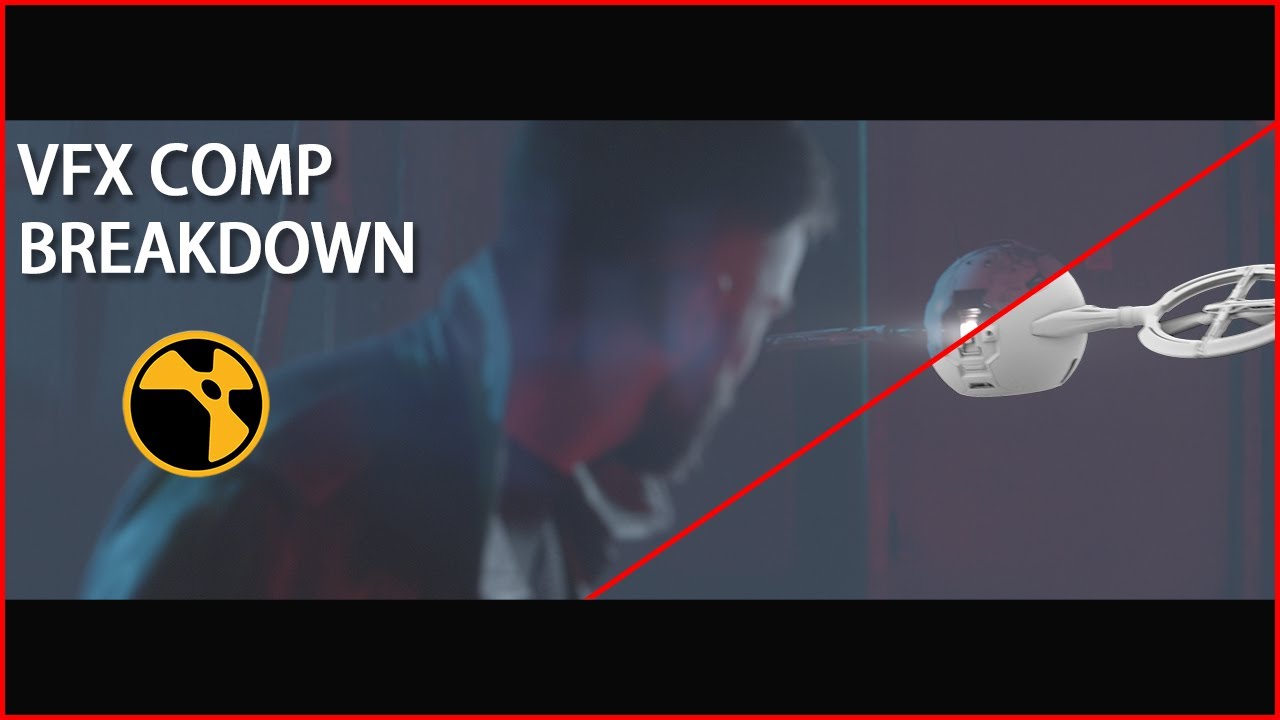 VFX Comp Breakdown in Nuke | Blender Render | FREE ASSET #nuke #compositing #cg #blender