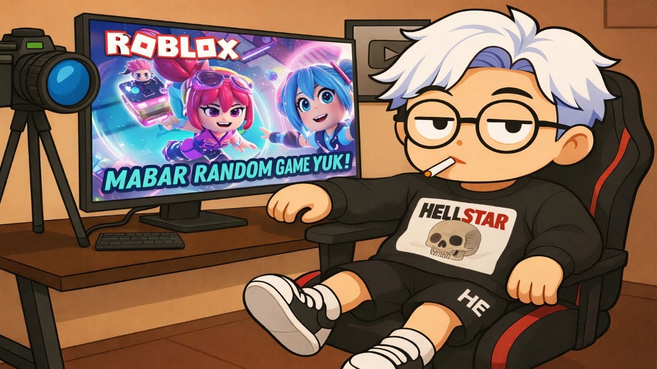 🔴[LIVE] NGABUBURIT YUK DI ROBLOX | Roblox Random