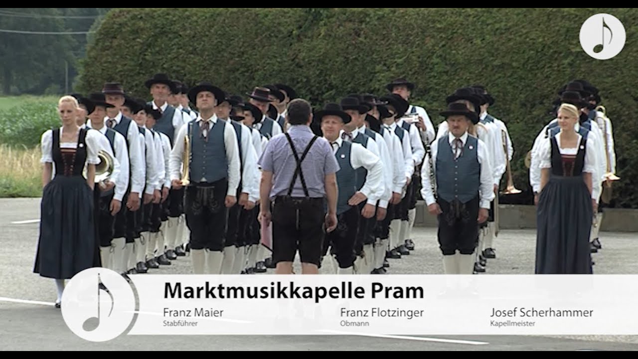 Marktmusikkapelle Pram- Bezirksmusikfest Altenhof 2012 | Marschmusik | Blasmusik | Musikkapellen