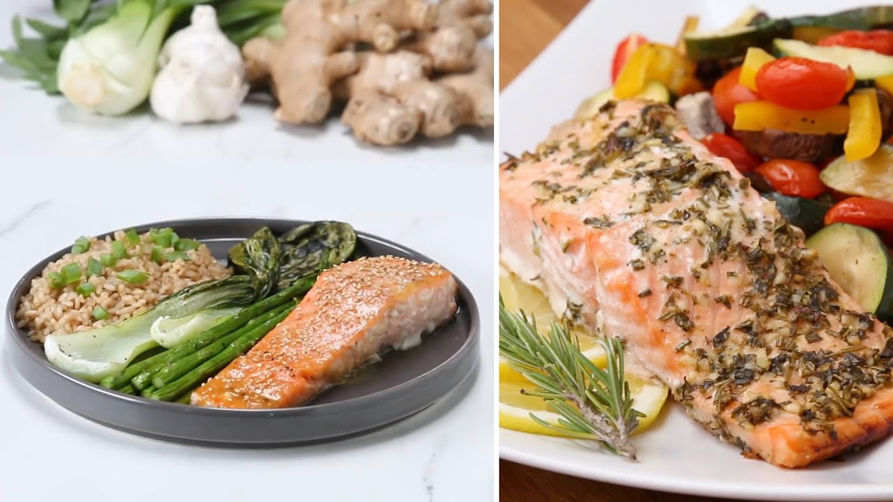 3 One-Pan Salmon Dinners