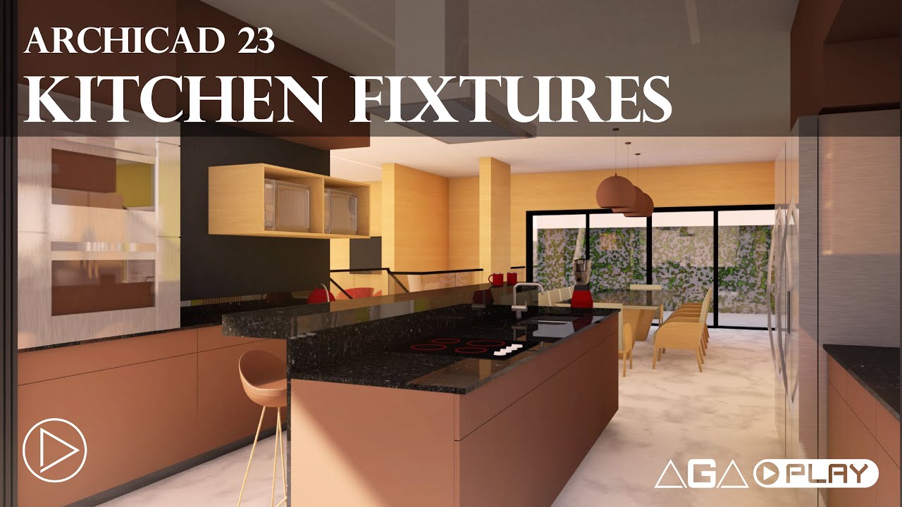 ARCHICAD 23 - Kitchen Fixtures | AGA Play
