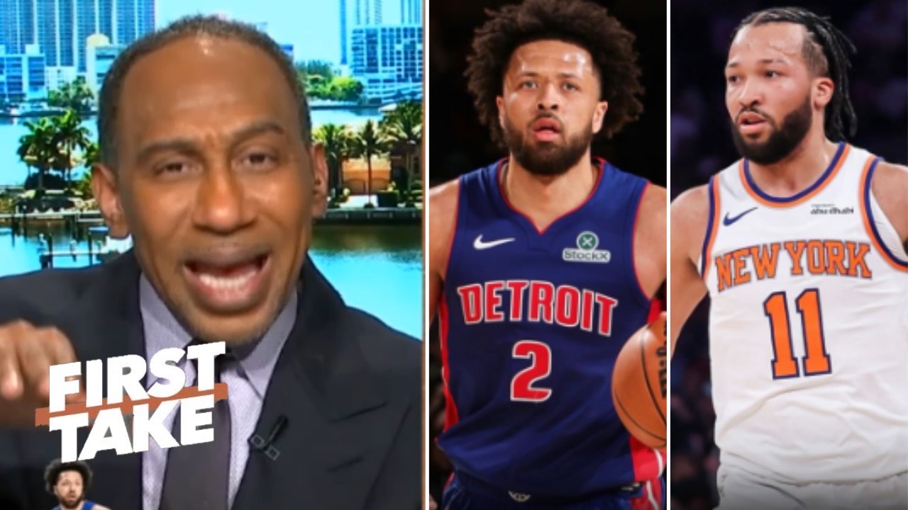 FIRST TAKE | Cade Cunningham is Knicks' ultimate kryptonite! - Stephen A. says Pistons can win East!