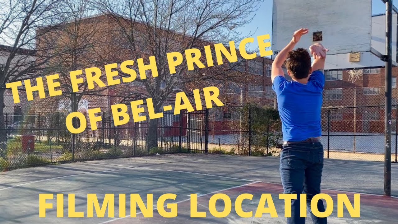 THE FRESH PRINCE OF BEL-AIR: Theme Song Filming Location| Basketball Court #willsmith #freshprince