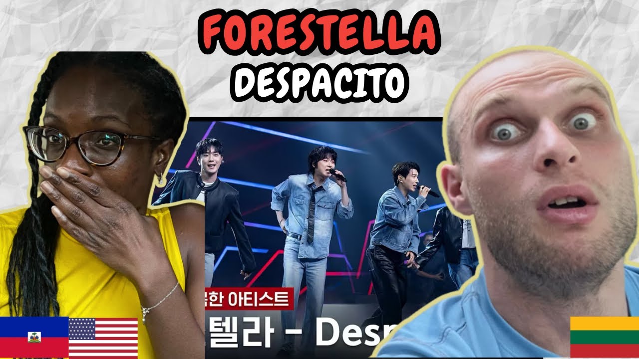 РЕАКЦИЯ НА Forestella (포레스텔라) - Despacito (Live on L1ve Wire) | ПЕРВОЕ СЛУШАНИЕ
