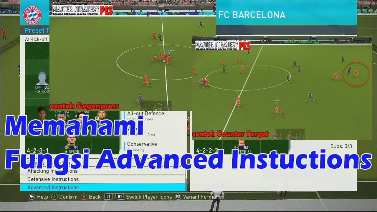 Memahami Fungsi-Fungsi Menu ADVANCED INSTRUCTIONS ( Defence )  Part 2