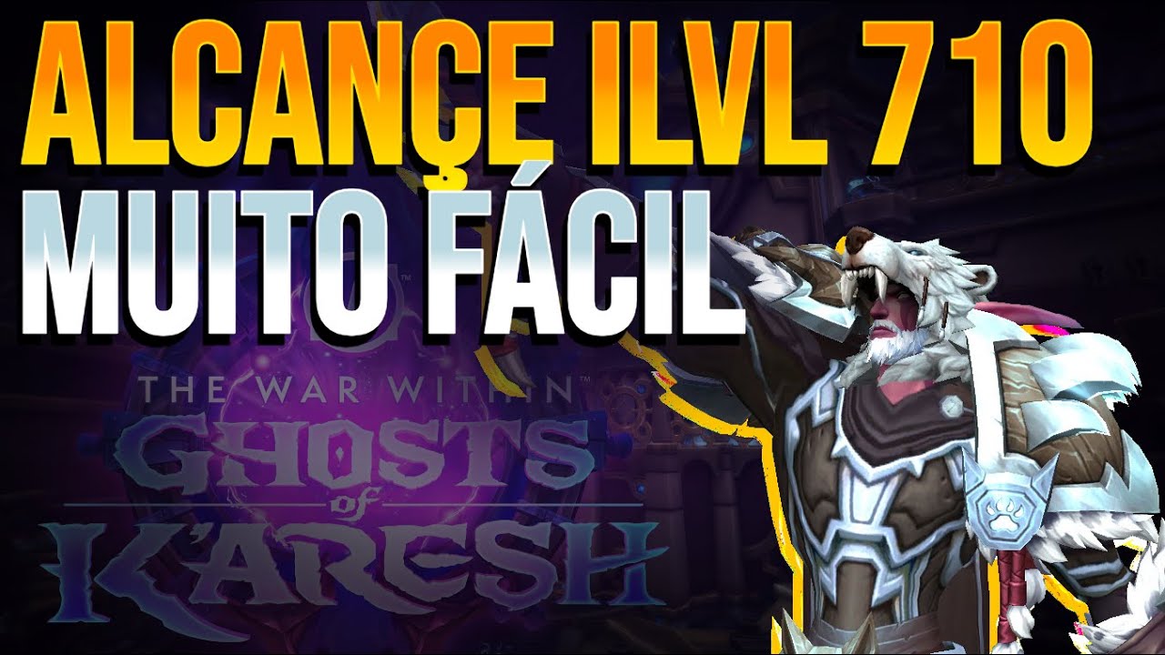 O segredo para pegar ilvl 710 sem raid e M+