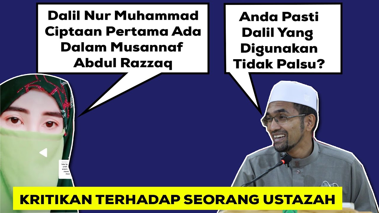 Dalil Nur Muhammad Ciptaan Pertama Ada Dalam Musannaf Abdul Razzaq | Jawapan Dr Rozaimi