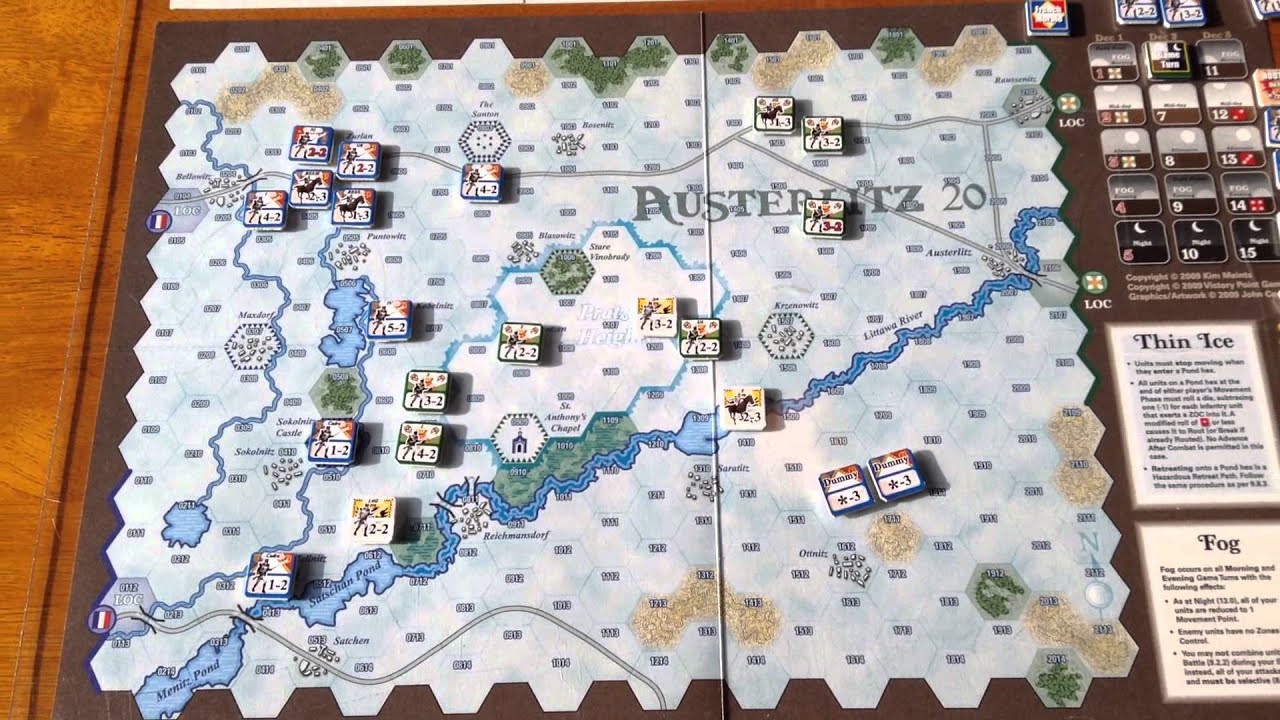 A Brief look at the Napoleon 20 Series from Victory Point Games
