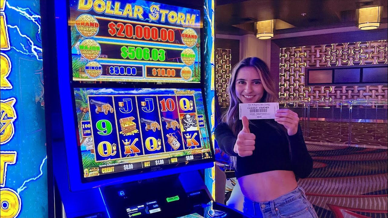 I Went ALL OR NOTHING On A Dollar Storm Las Vegas Slot Machine!!😅
