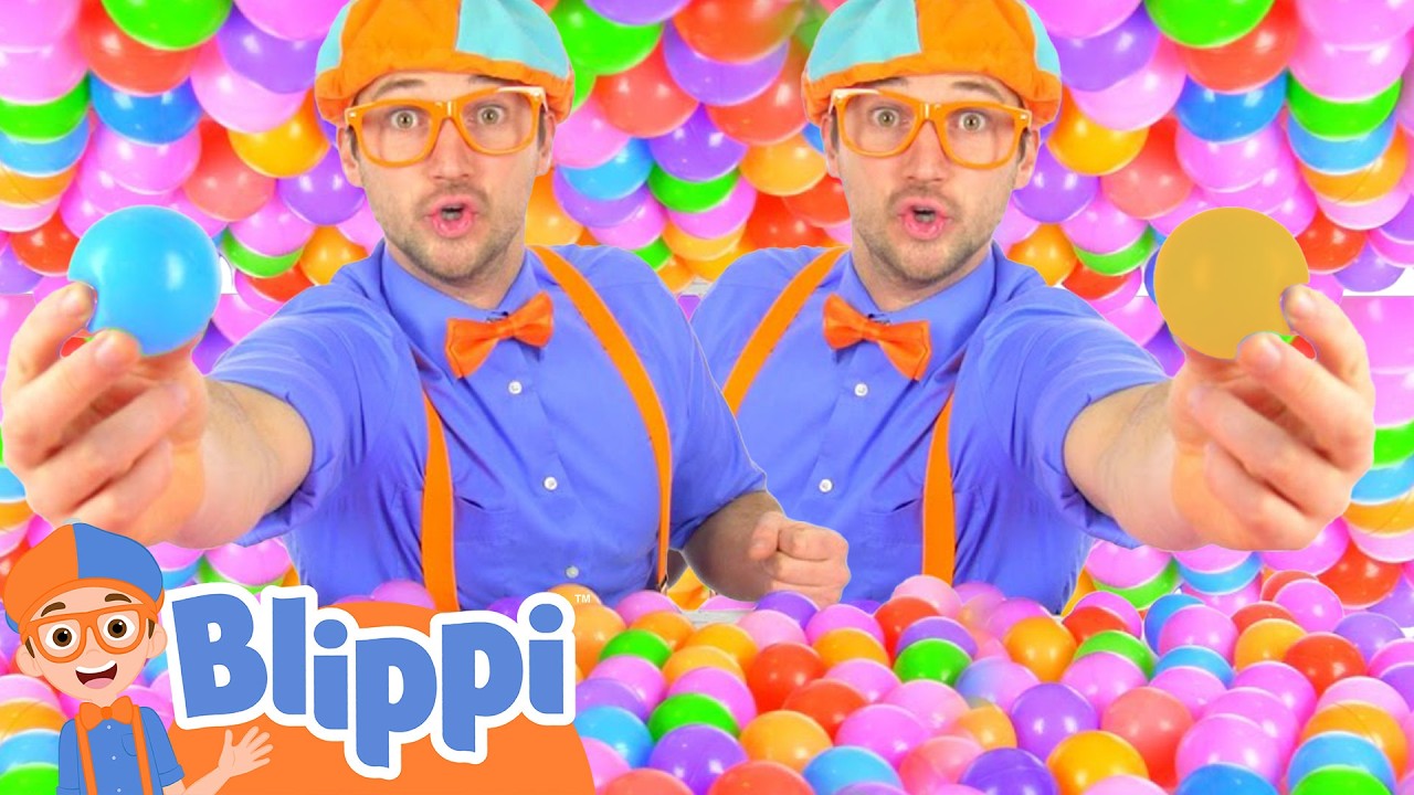 Color Songs For Kindergarten | Fun Blippi Song