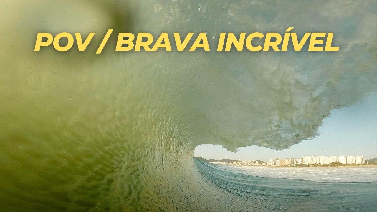RAW POV // DIA CLÁSSICO COM GO PRO NA PRAIA BRAVA DE ITAJAÍ!