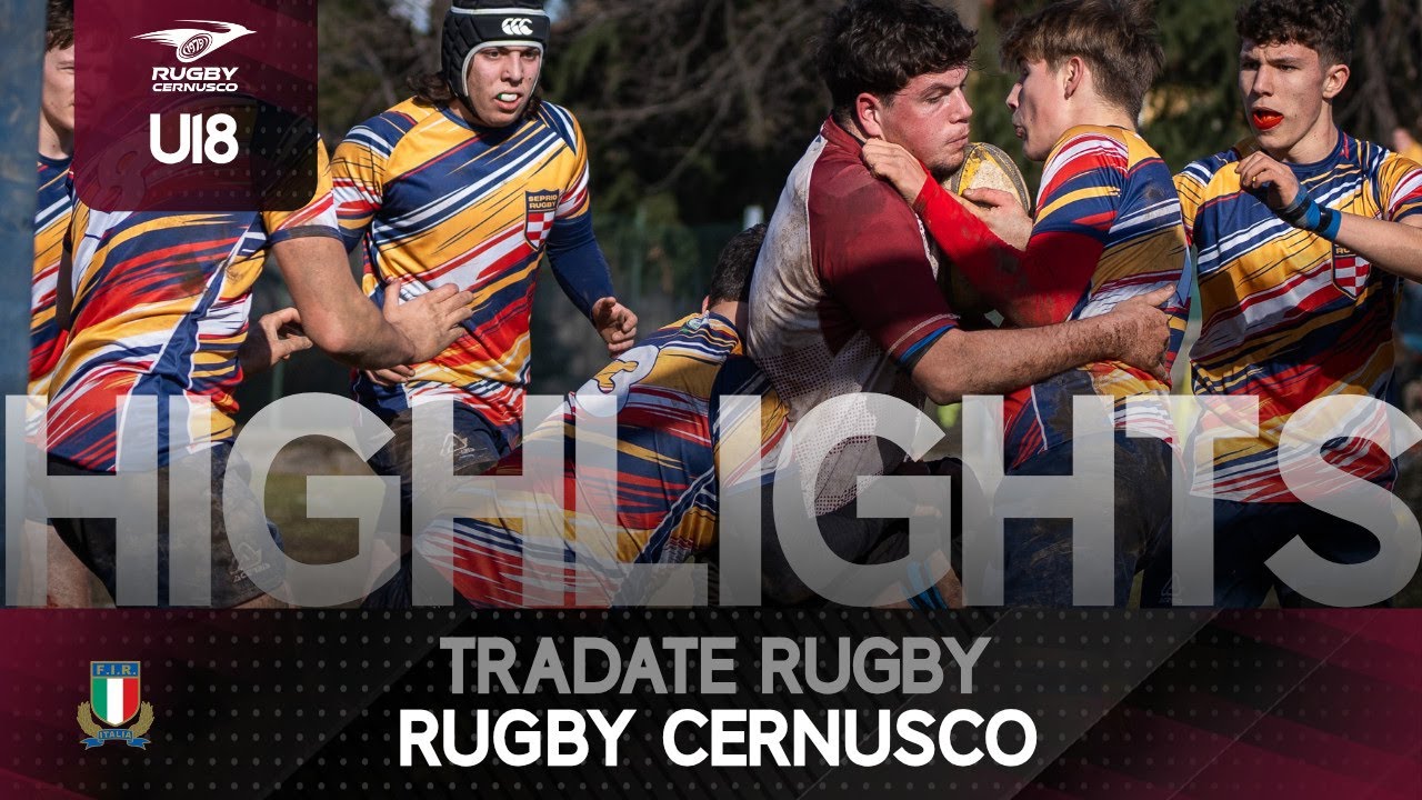 Amatori Tradate v Rugby Cernusco (U18) | 02.02.2025 | Highlights