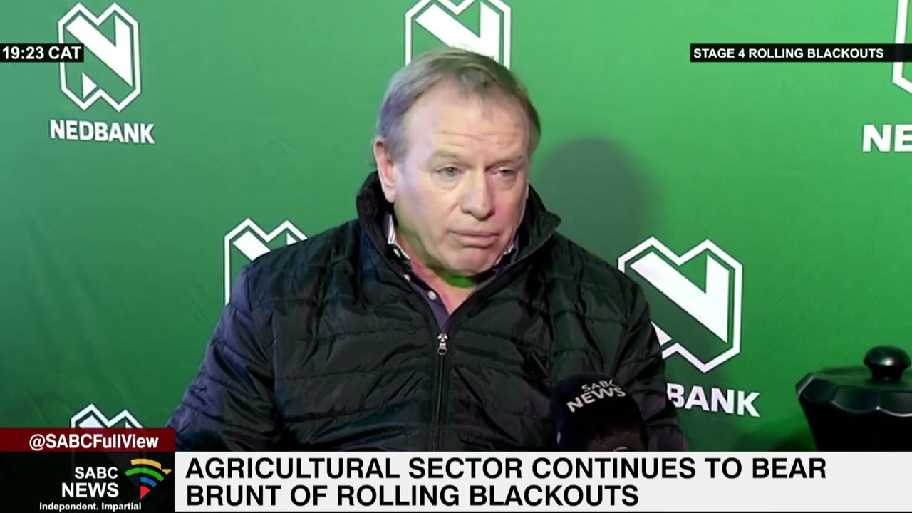 Agricultural sector continues to suffer the ripple effects of the rolling blackouts