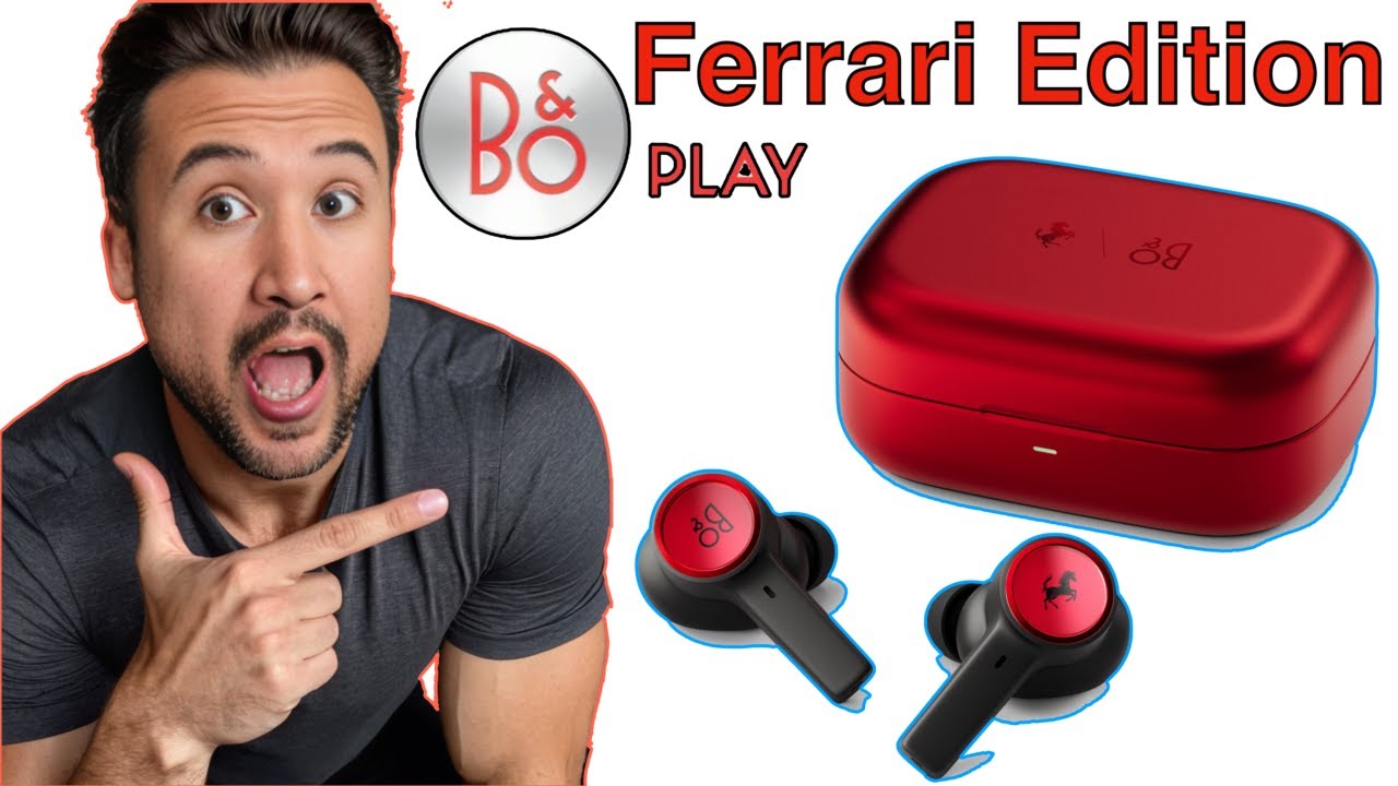Распаковка B&O Beoplay EX Ferrari Edition