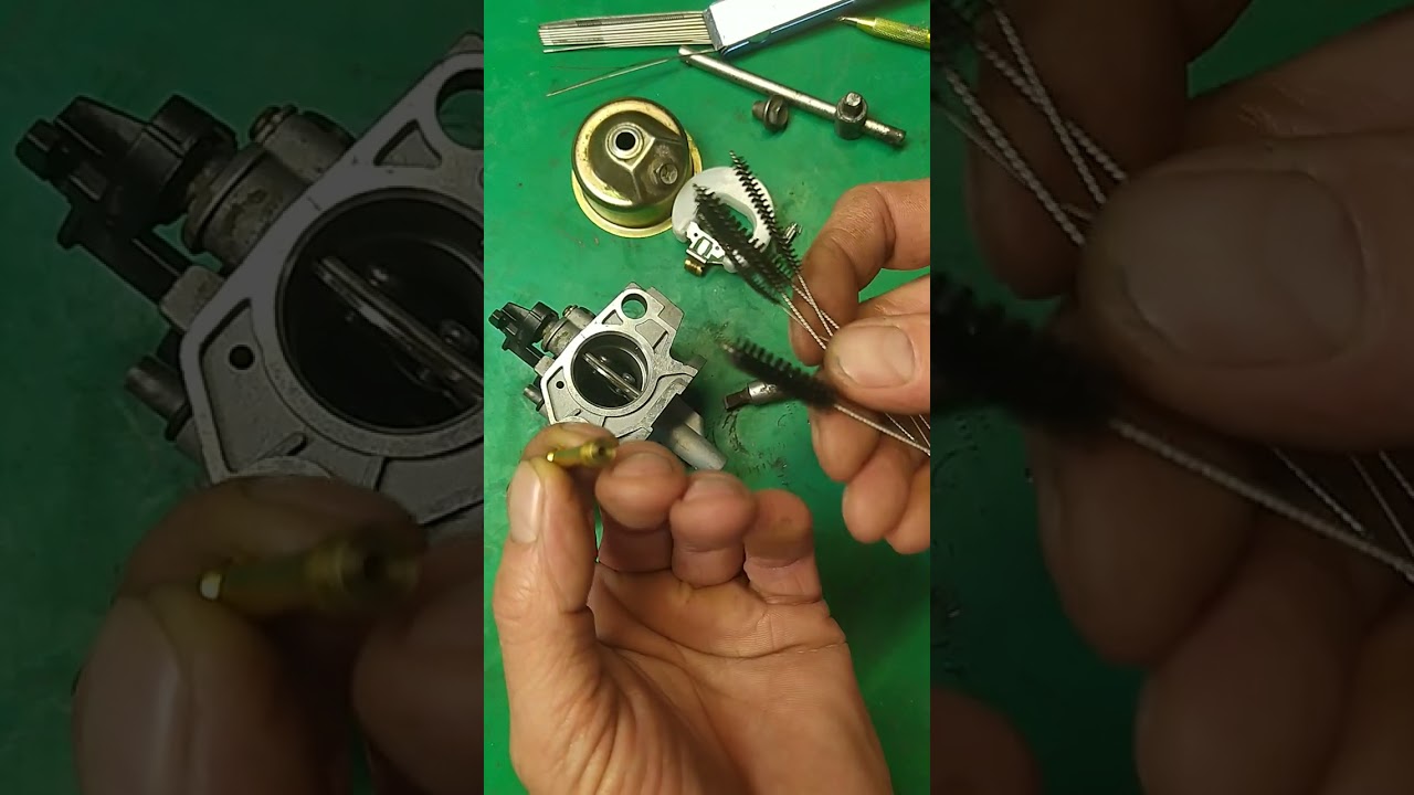 limpieza correcta de carburador motor honda gx390 chicle escondido