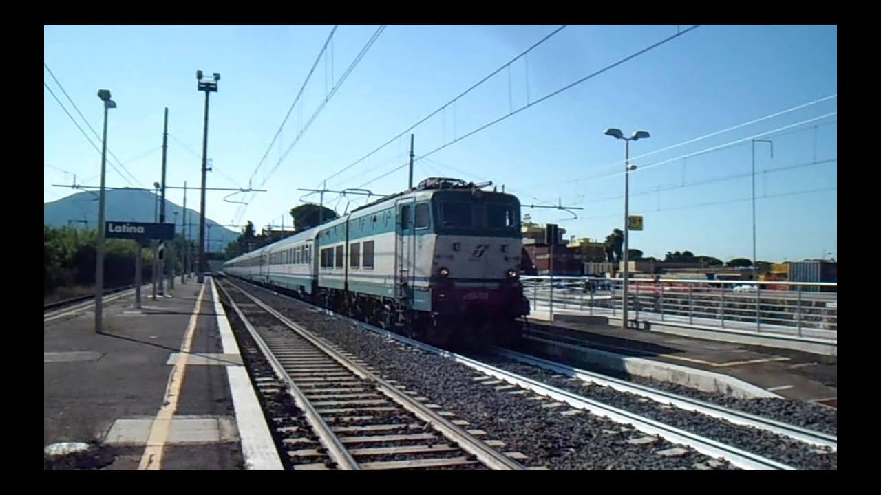 Una mattinata di treni a Latina, il 18/06/2015!