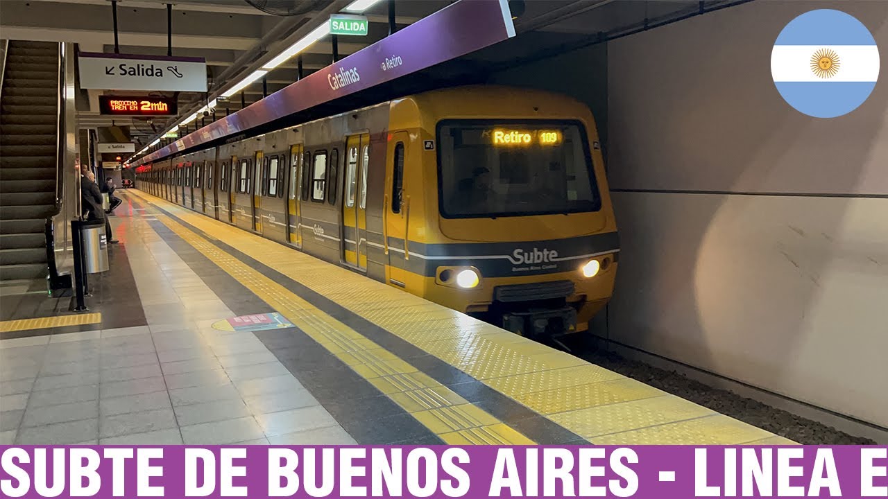 Subte de Buenos Aires | Línea E (Mayo 2024)